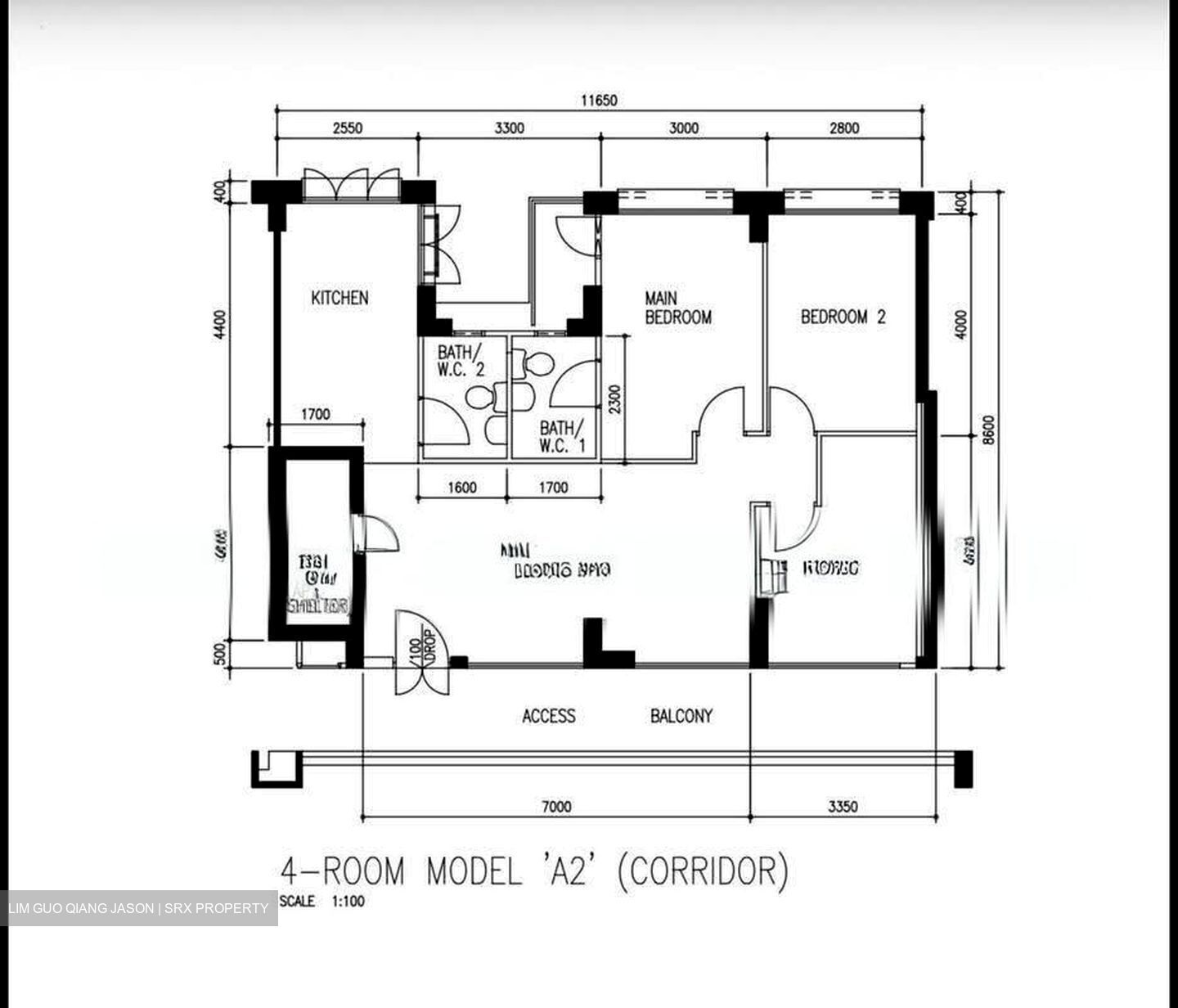 Blk 969 Hougang Street 91 (Hougang), HDB 4 Rooms #607454871